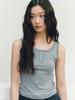 GANISONG Daniel Stripe Top_Gray