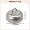 2 Pieces Basting Cover Cheese Melting Dome Round Multifunctional Smashed Burger Griddle Accessory