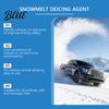 Clear Glass Anti Freeze Car Windshield De-Icer Spray, 100ml Winter Window Snow Melting Agent for Auto Mirrors Ice Solution Trucks And Metal Surfaces,