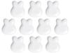 Set of 10 Bunny Baby X 11 X Tableware Made In China Setomonohonpo Plates/WH [12.5 1.8 Cm] Children's