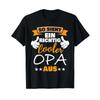 Men's So Sieht Ein Richtig Cooler Opa Aus I Funny T Shirt Vintage Washed Breathable Unisex Soft Graphic Slightly Homme