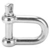M25 Screw Pin Anchor Shackle 304 Stainless Steel Heavy Duty DShape Shackle for Camping