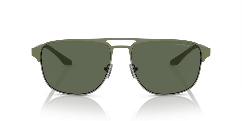 Sunglasses EA2144 MATTE GREEN 60 [Emporio Armani] GUNMETAL/SAGE