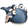 Six Spoof Eyes Flying Fish Plush Toy Cartoon Home Decoration Photo Doll Props