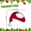 Christmas Horse Hat Accessories Festivals Dress up Farm Photo Breathable Red Riding Holiday Decor