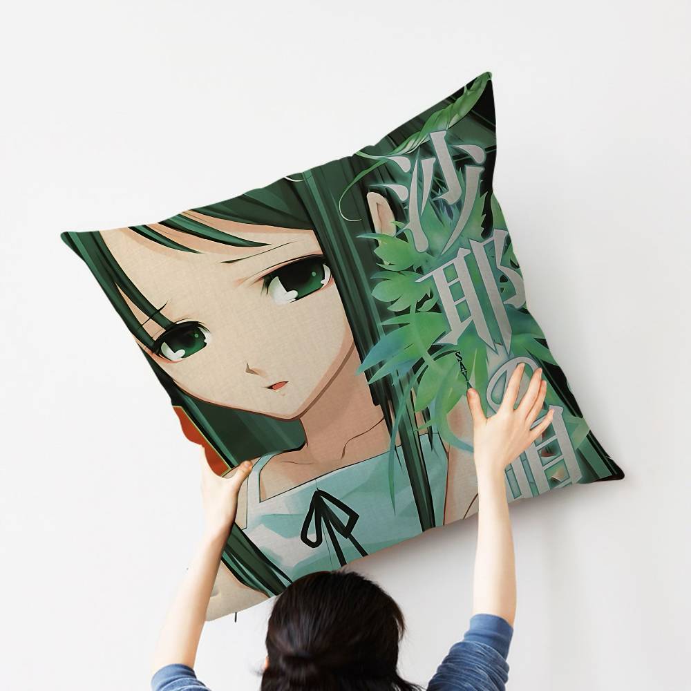 S-Saya No Uta The Song Of Saya Pillow Cover For Bedroom Room And Living Room Sofa Decorative Cushion Cover