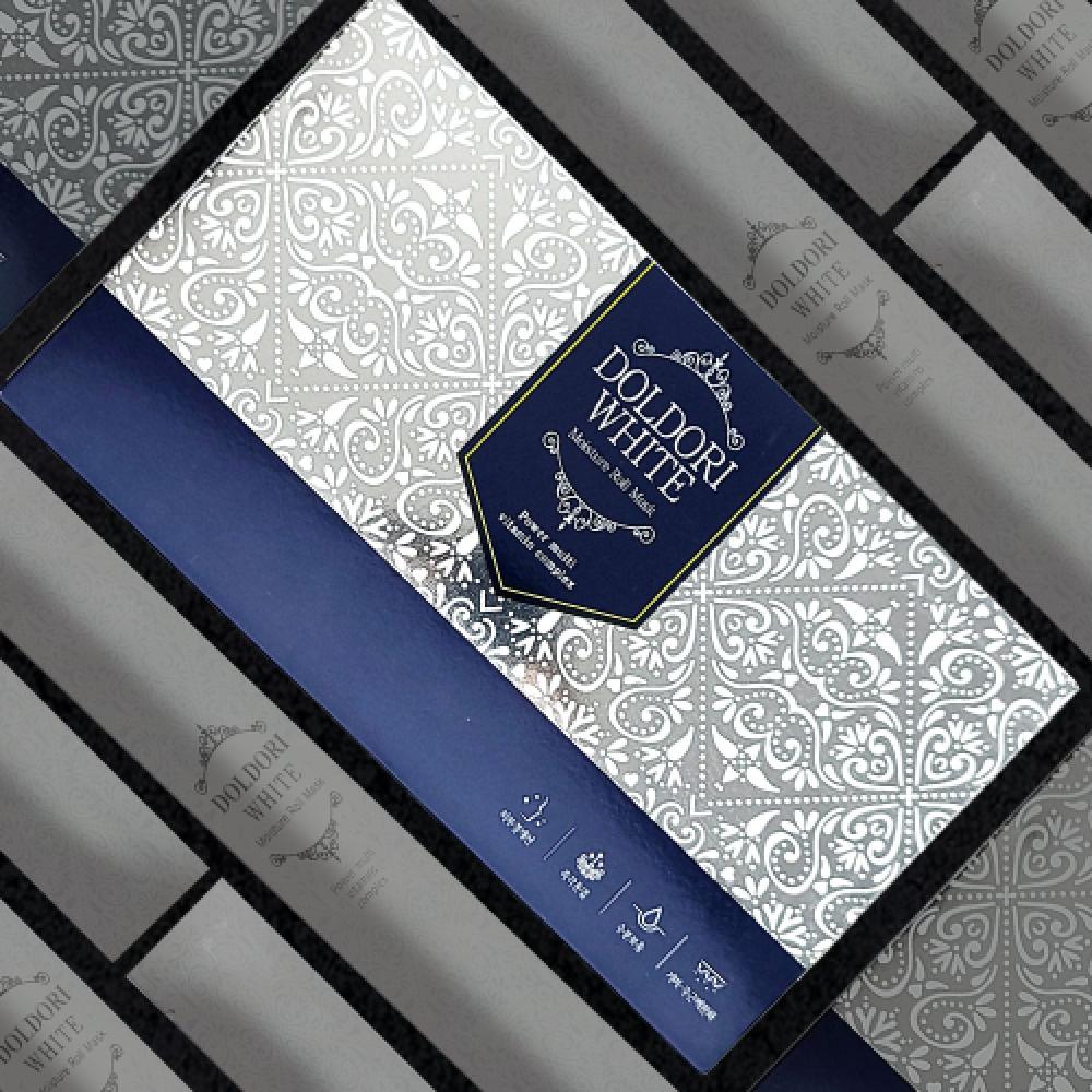 Doldori Белая Увлажняющая Ролл-Маска 27 г на Штуку 8 Штук NONE