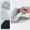 Self-Adhesive Half Circle Sanding Pad Holder - Durable Plastic Corner Sander with Ergonomic Grip for Drywall Woodworking
