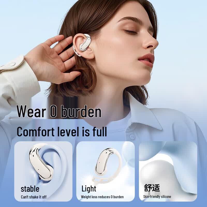 Newsmy M17 AI Translation Sports Ear-hook Bluetooth Headphones
