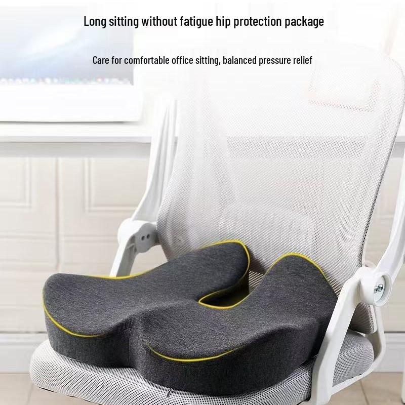 Breathable Universal Memory Foam Seat Cushion - All-Season Office Chair Pad