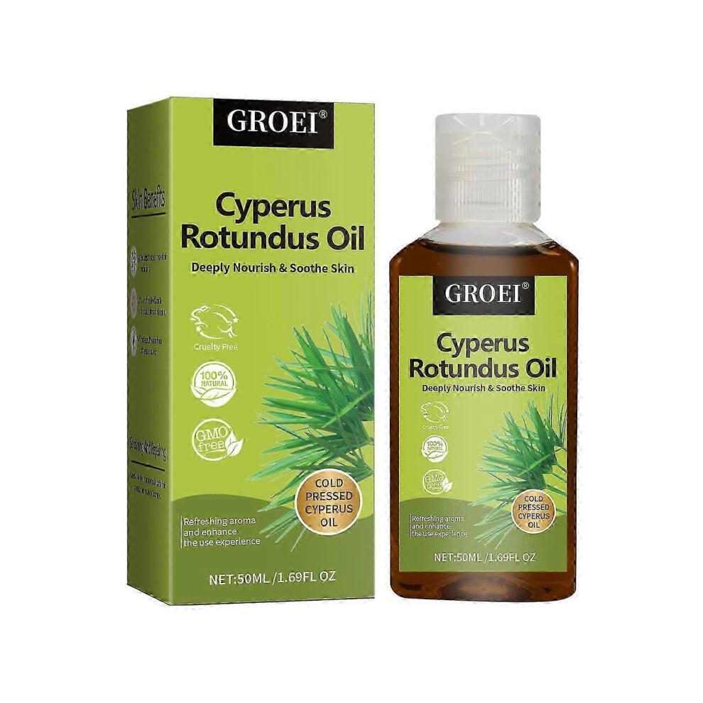 Cyperus oil Rotundus for hair removal - 100% natural Cyperus oil reducing the growth of body hair, moisturizing and soothing 50ml