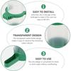 4Pcs Bird Water Feeder Plastic Drinker Feeder Water Clip For Parrots Budgie Cockatiel Lovebirds