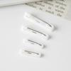 Two-tone Plastic Name Tags With Adhesive Backing In Various Sizes, Employee ID Badges, Safety Pins