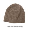 Kangsai Ni Women's 100% Pure Cashmere Knitted Hat - Fashionable & Warm for Autumn/Winter