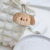 Plush Dog  Keyring Charm with Chain, Car Key Holder Handbag Charm Keychain Accessories for Kid Girl Women