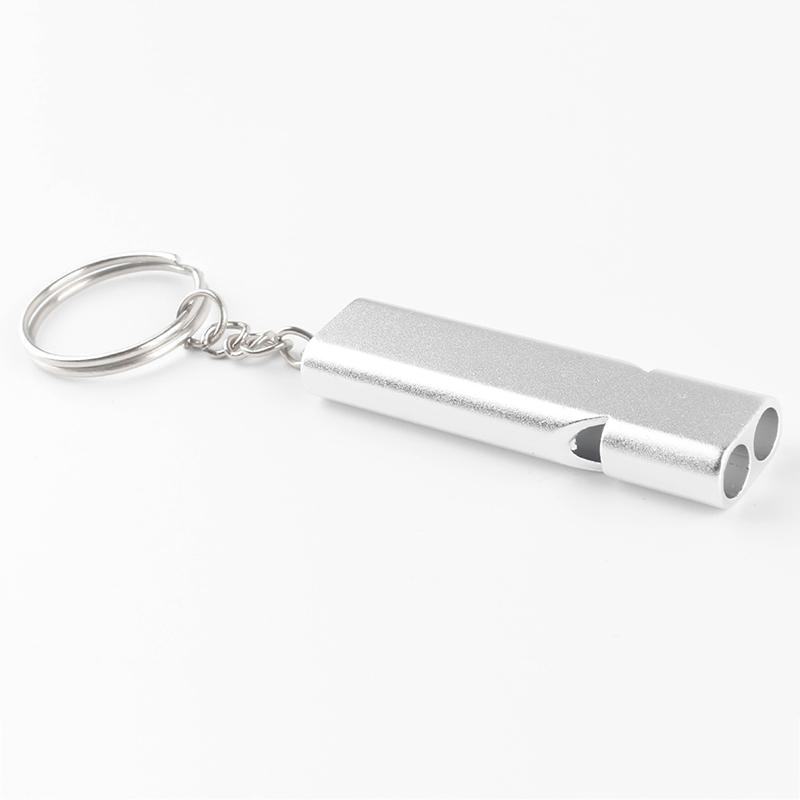 Multifunctional Aluminum Emergency Survival Whistle Portable Keychain Tools