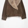 European & American Women's Faux Fur Suede Jacket Coat