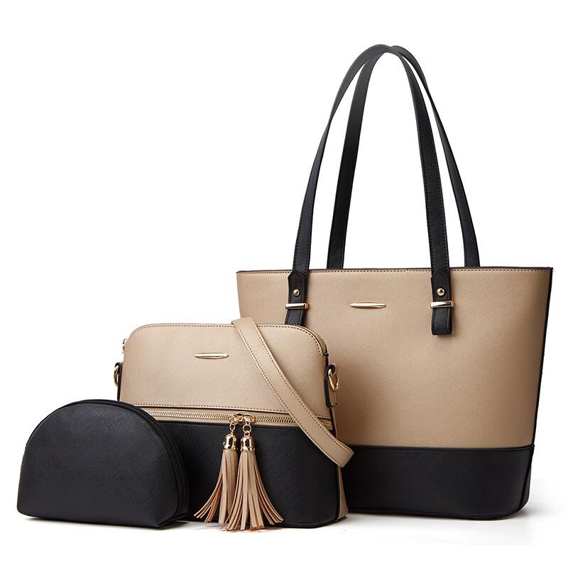 Women's Mother-Child Handbag 3-Piece Set