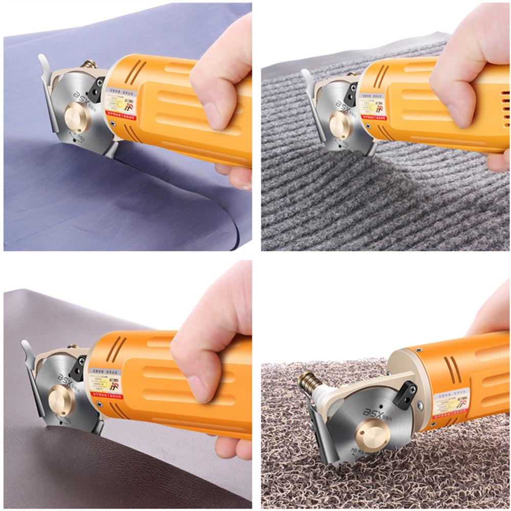 Electric tailoring scissors 220V/110V Fabric Cutting Tools Leather Cloth Electric Cutter Machine Blade Power Tools Cutting Saws