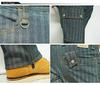 Kojima Jeans 13oz Denim Cargo Made In Pants, Japan, Men's, RNB-1127H-Herringbone-40