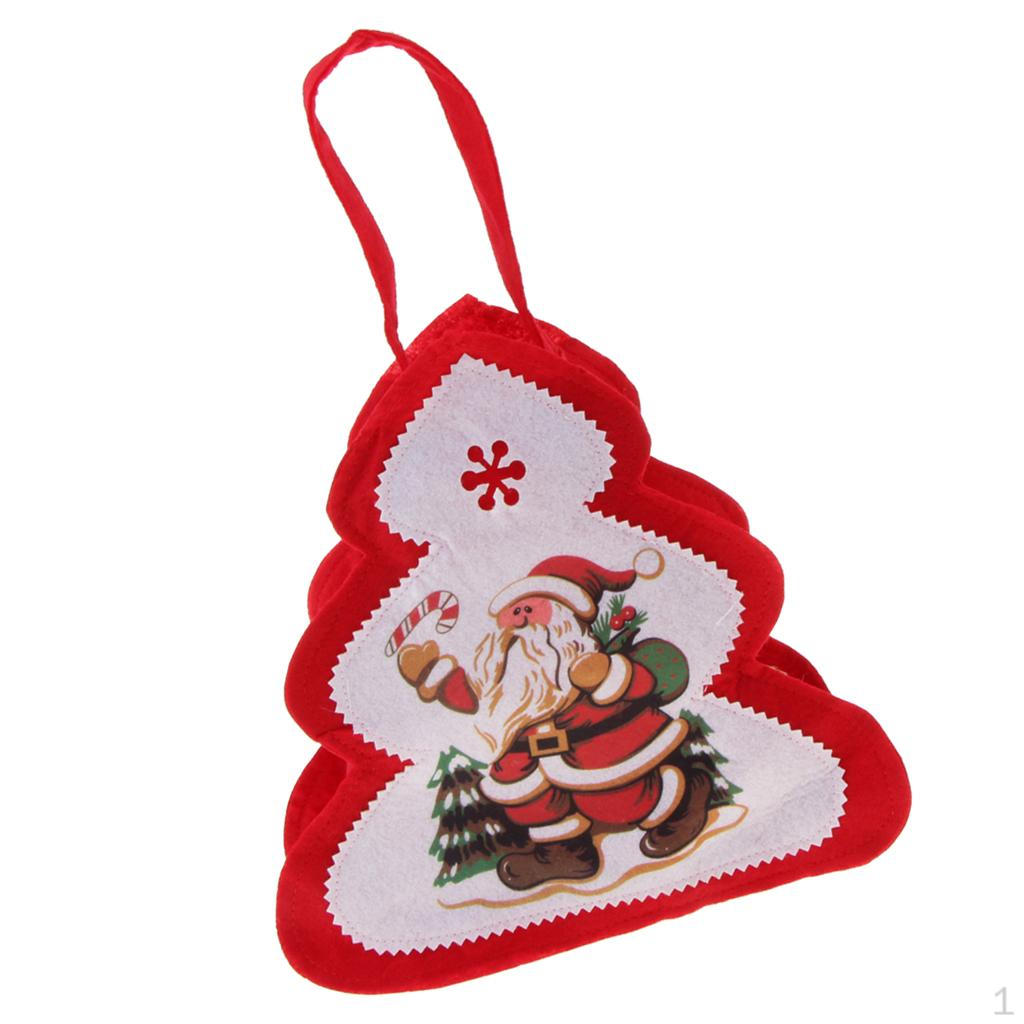 Snowman Gift Bag with Handle Tree Ornament Home Decorations