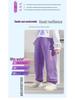 Plus Size Girls' Casual Fleece Sweatpants - Loose Fit for Spring and Fall