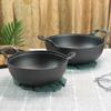 Thickened Cast Iron Double-Ear Stew Pot: Non-Stick & Uncoated Small Frying Pan