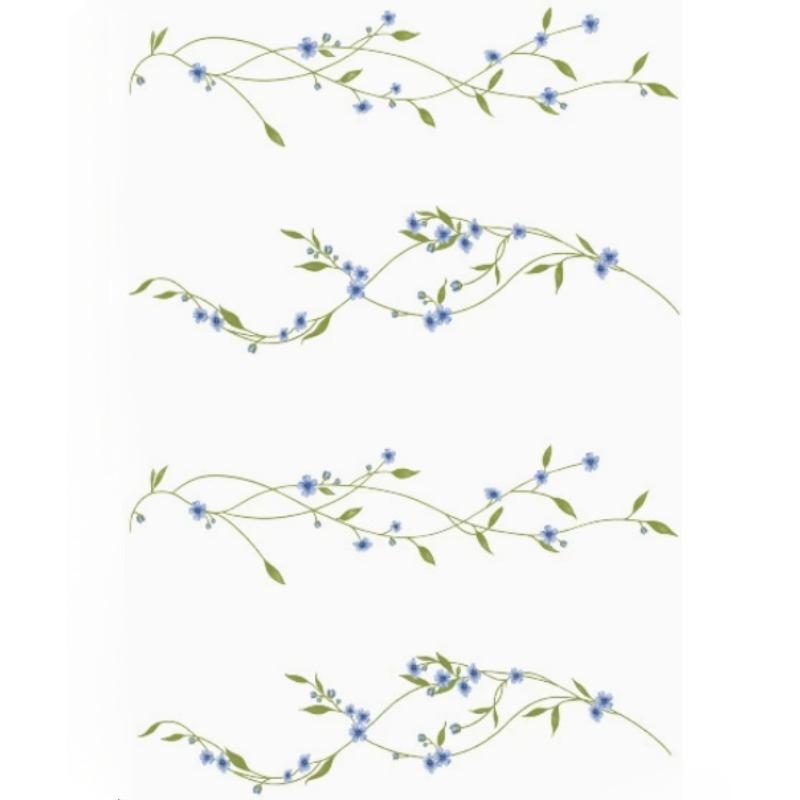 Frühling Sommer Blumen Temporäres Tattoo Aufkleber Wasserdicht Kirschblüten Rosen Tattoo Aufkleber Für Frauen Fake Tattoo Aufkleber