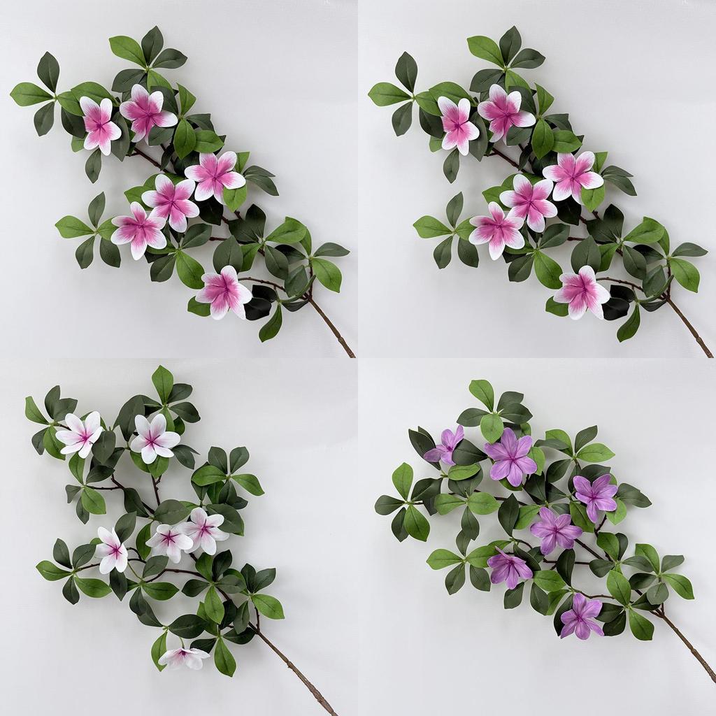 Faux Gardenia Plant With Realistic Leaves For Wedding Decor And Photoshoot Props