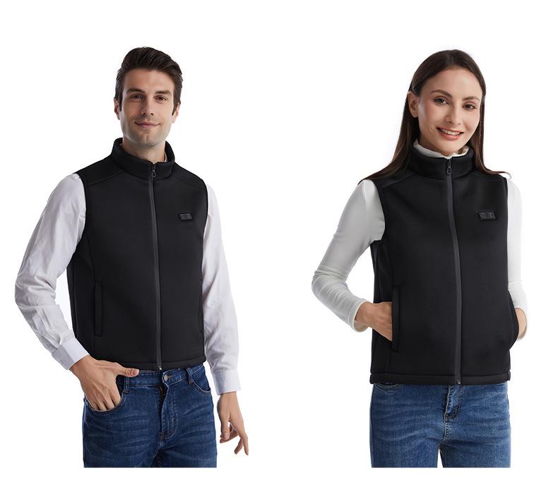Cross-border USB Nine-Zone Smart Heating Vest: Electric Warmth and Constant Temperature for Couples