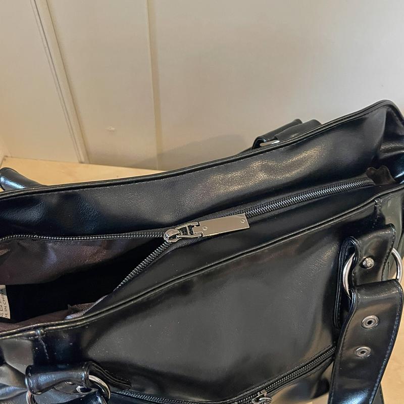 Fashion Faux Leather Handbag Women's Zipper Pockets Crossbody Bag Large Capacity Work Shopping and Meeting Friends Ladies' Holiday Gifts