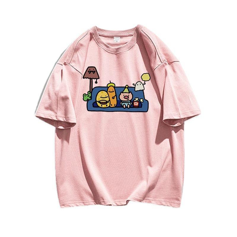 

Мужская хлопковая футболка с коротким рукавом, плотная, базовая, модный бренд, тренд 2025, новая, свободного кроя, в американском ретро-стиле, топ 3XL