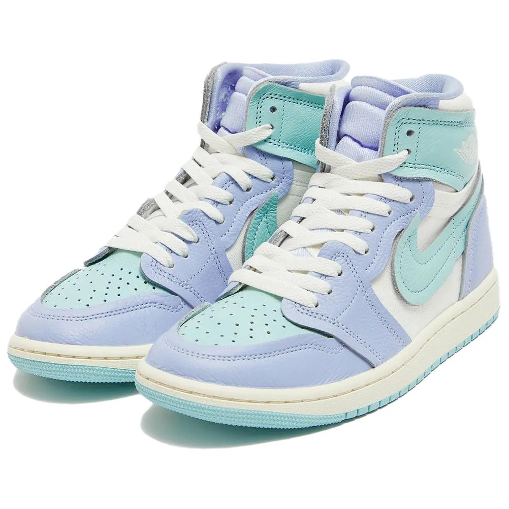 Jordan Air Jordan 1 Slip Resistant, Abrasion Resistant, Breathable, Support High top Vintage Basketball Shoes Women's FB9891-401