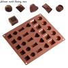 Silicone World Silicone Chocolate Mold Various Shapes Cake Baking Mould DIY Ice Cube Fondant Candy Mold Cake Decoration Tools
