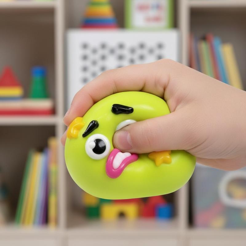 1Pcs Dog Face Smushers Squishy Toys Slow Rising for Stress Relief and Anxiety Reduction
