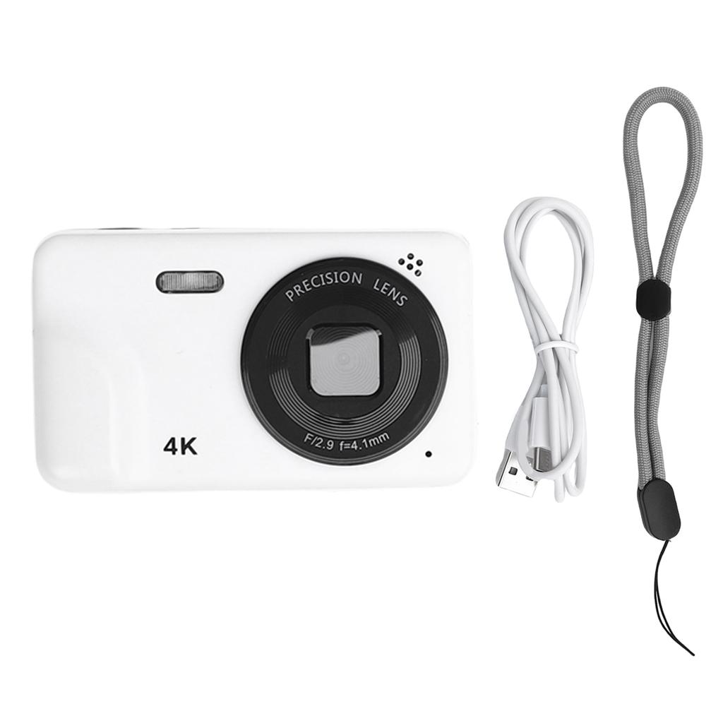 1080P 48MP Digital Camera Auto Focus Camera with 5X Digital Zoom 2.0 Inch Display for Travel Photography