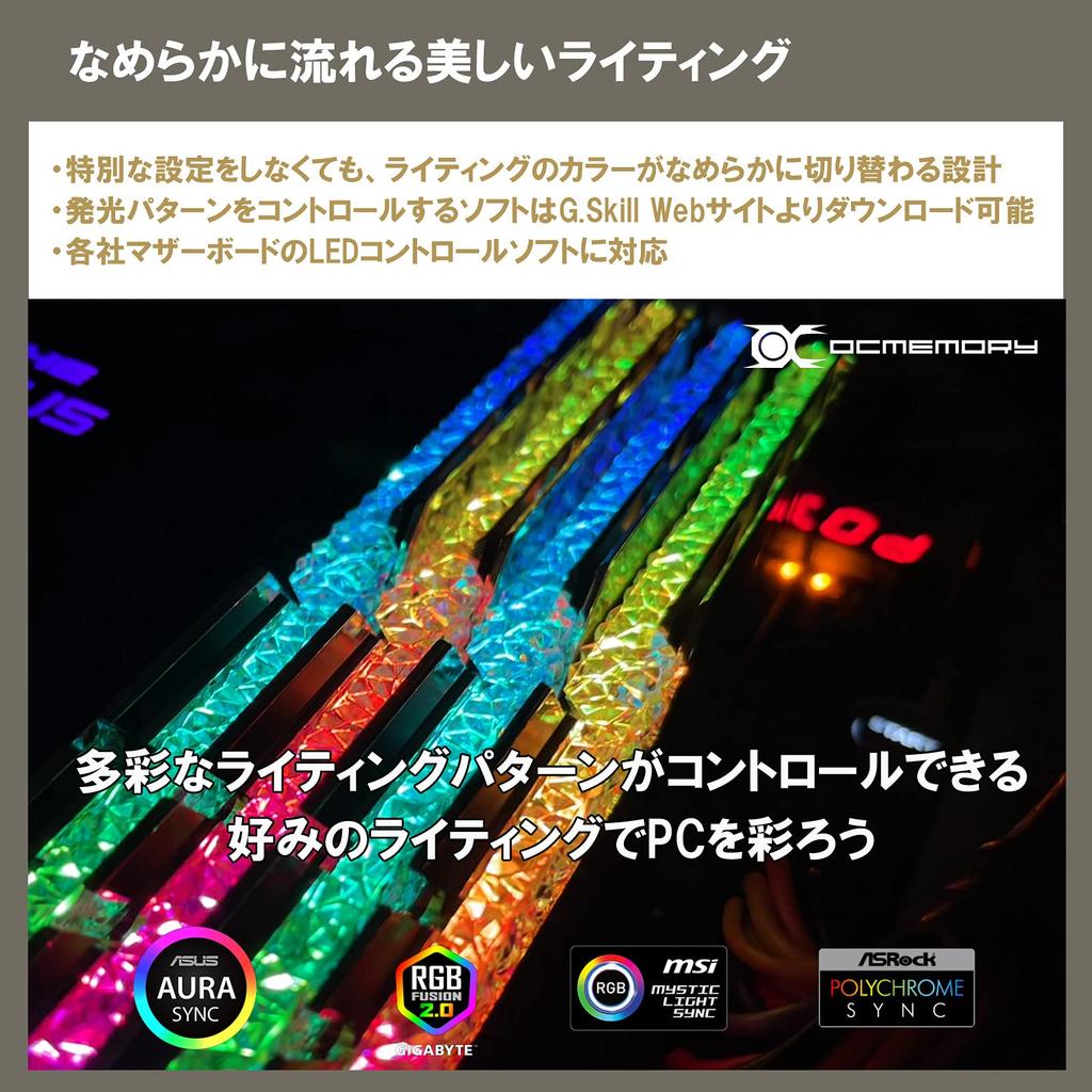 DDR4 Memory TridentZ Royal Series 32GB Kit X with Bonus Sticker G.Skill DDR4-3600 (2 16GB) (F4-3600C18D-32GTRS)