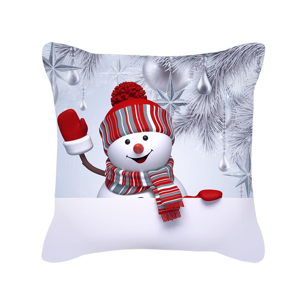 

Новый дом Диван Наволочка Подушка Чехол на подушку Скандинавский Рождество Санта Клаус 45 * 45cm