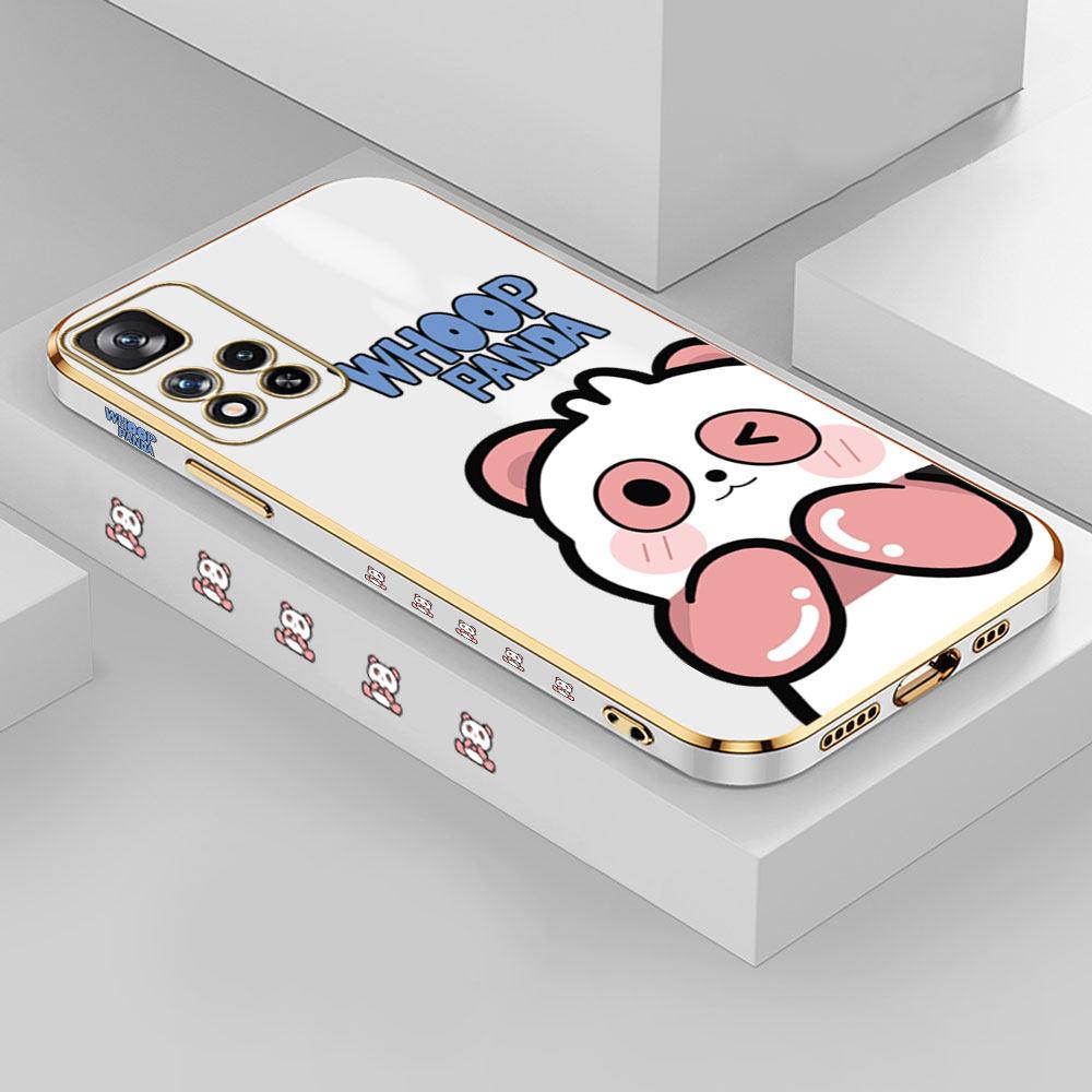 Für Redmi Note 13 Pro 12 Pro 12S 11 Pro 11S 10S OPPO A38 A77s A96 Realme C33 C65 OnePlus Cartoon Niedlich Panda Weiche Beschichtete TPU Handyhülle