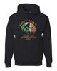 Festive Irish Saint Patricks Day Collection Unisex Hoodie Sweatshirt Black