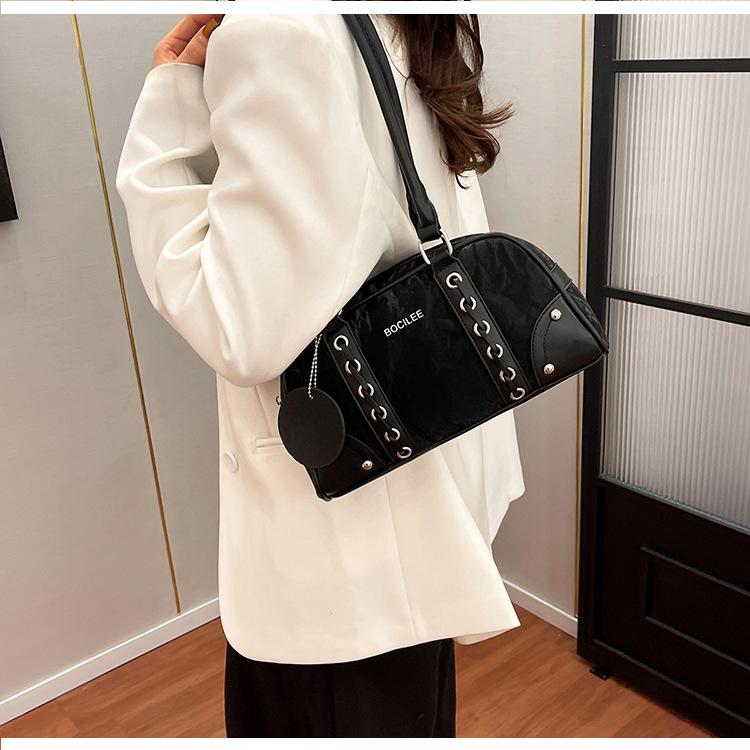 Tasche mit großem Fassungsvermögen Damen Frühling und Sommer vielseitig neu Nische Einzel-Schulter Achseltasche lässige Kissen-Tasche