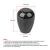 5/6 Speed Carbon Fiber Style JDM Gear Shift Knob 8MM 10MM 12MM Universal Shape Manual Transmission Shifter Lever Knob