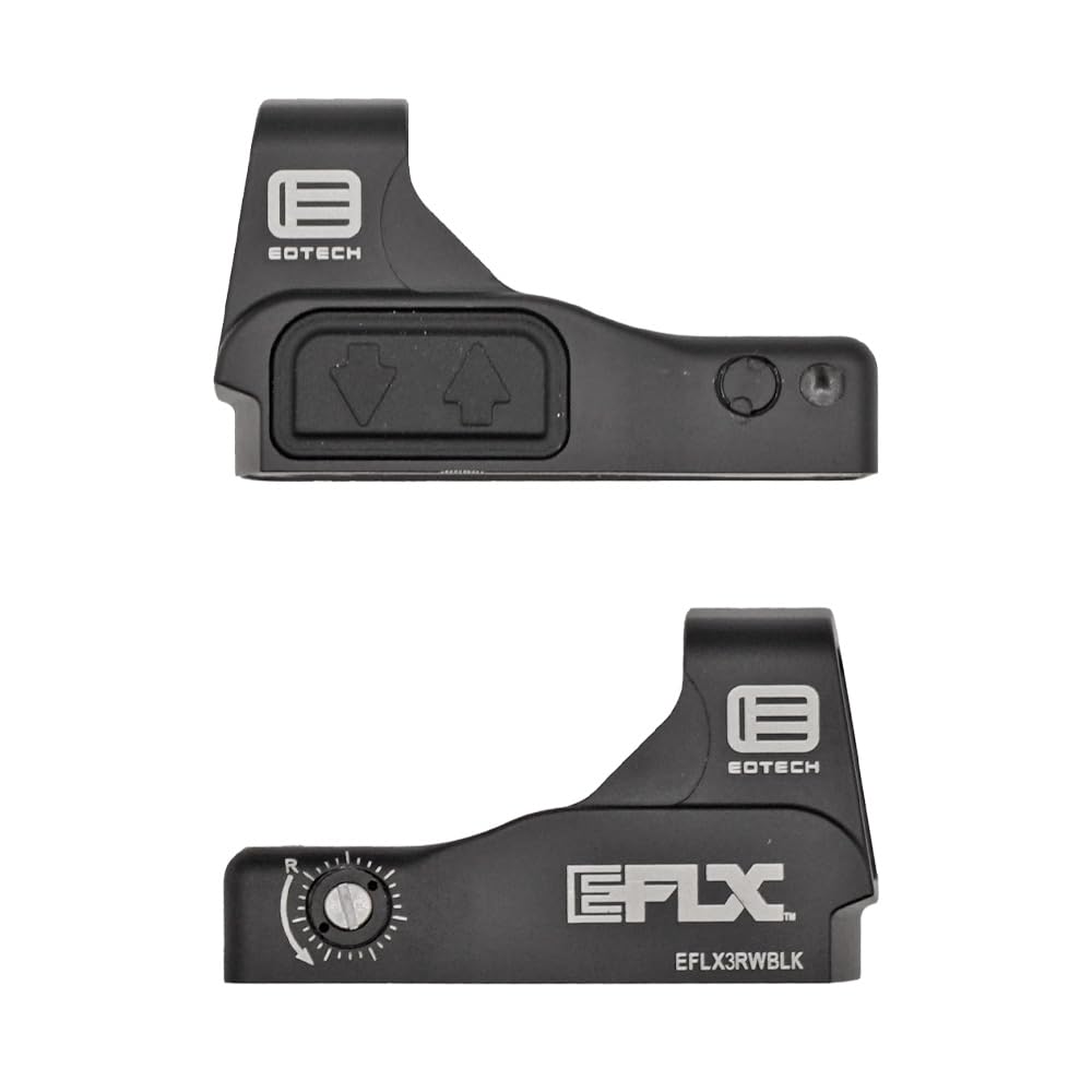 Ryohin Buhin Evolution Gear Iotek EFLX Replica Dot Sight (Compatible with LEUPOLD Mounts) Reflex Sight, 7075 Aluminum Alloy, Hard Anodized, Black