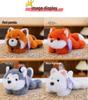 Plush Capybara & Sloth Doll from Dingdang Pocket Treasure