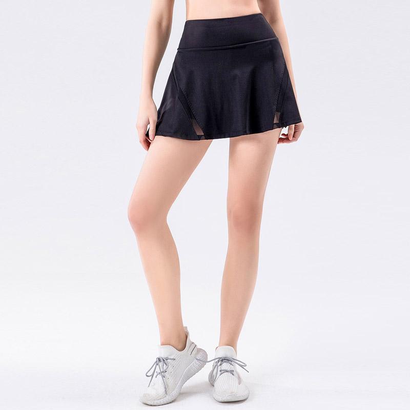 Women's Sports Running Skirts Elastic Workout Yoga Hiking Shorts Travel Summer Skirts