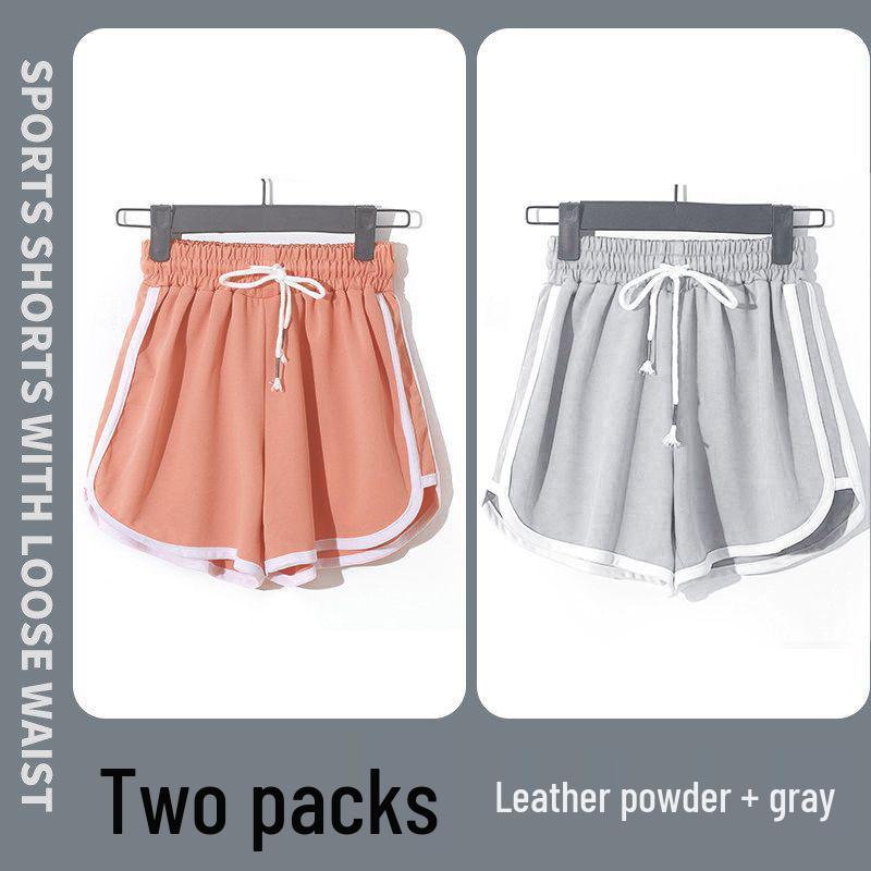 Plus Size Women’s Quick Dry Summer Running Shorts - High Waist, Loose, Trendy Wide-Leg for Yoga and Casual Wear