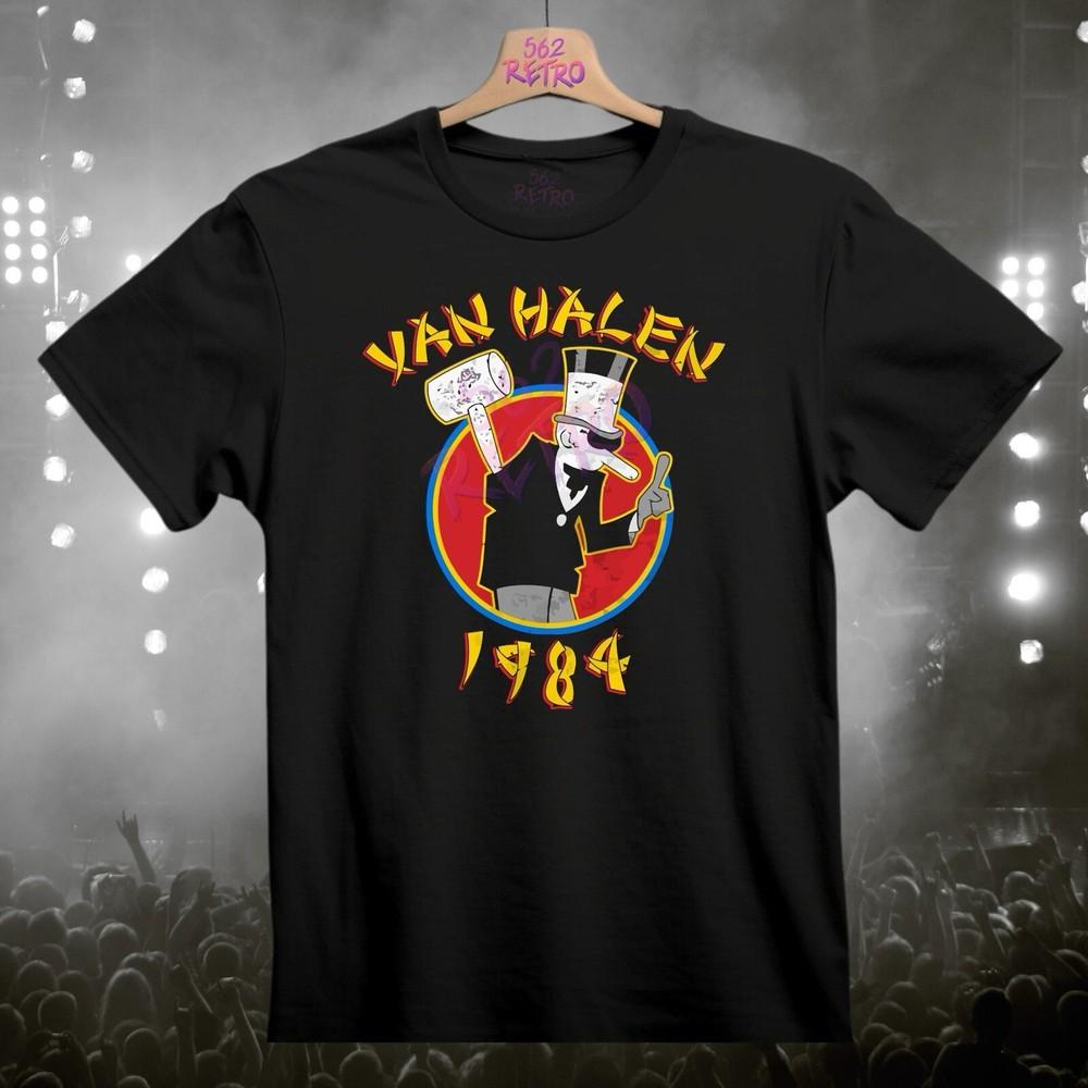 Van Halen 1984 Rock Band TShirt Black S3XL Unisex T-Shirt S