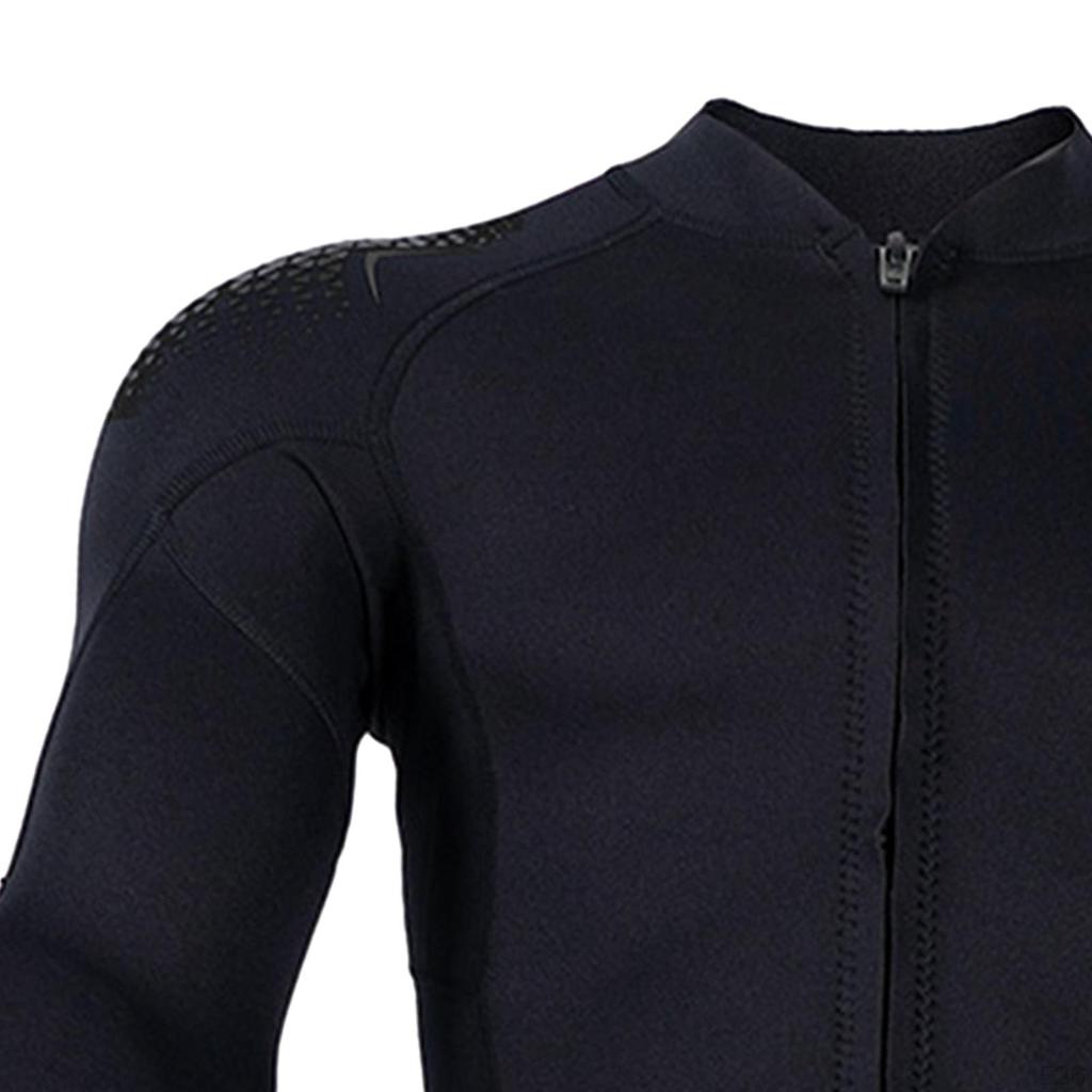 Wetsuit Top Long Sleeve Jacket for Water Sports Swimming Kayaking