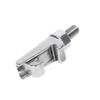 1Pcs M8 M10 M12 ISO Double Claw Clamp ISO-K Flanges MF Flanges Vacuum Flange Clamp Quick Mount 304 Stainless Steel