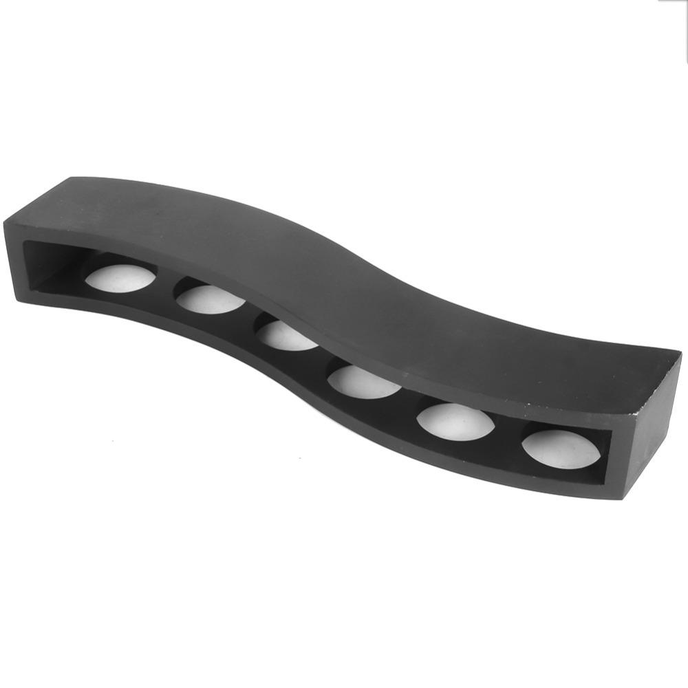 Wooden Shot Glass Holder Black Drinks Serving Board Reusable Wooden Wine Glass Rack Party